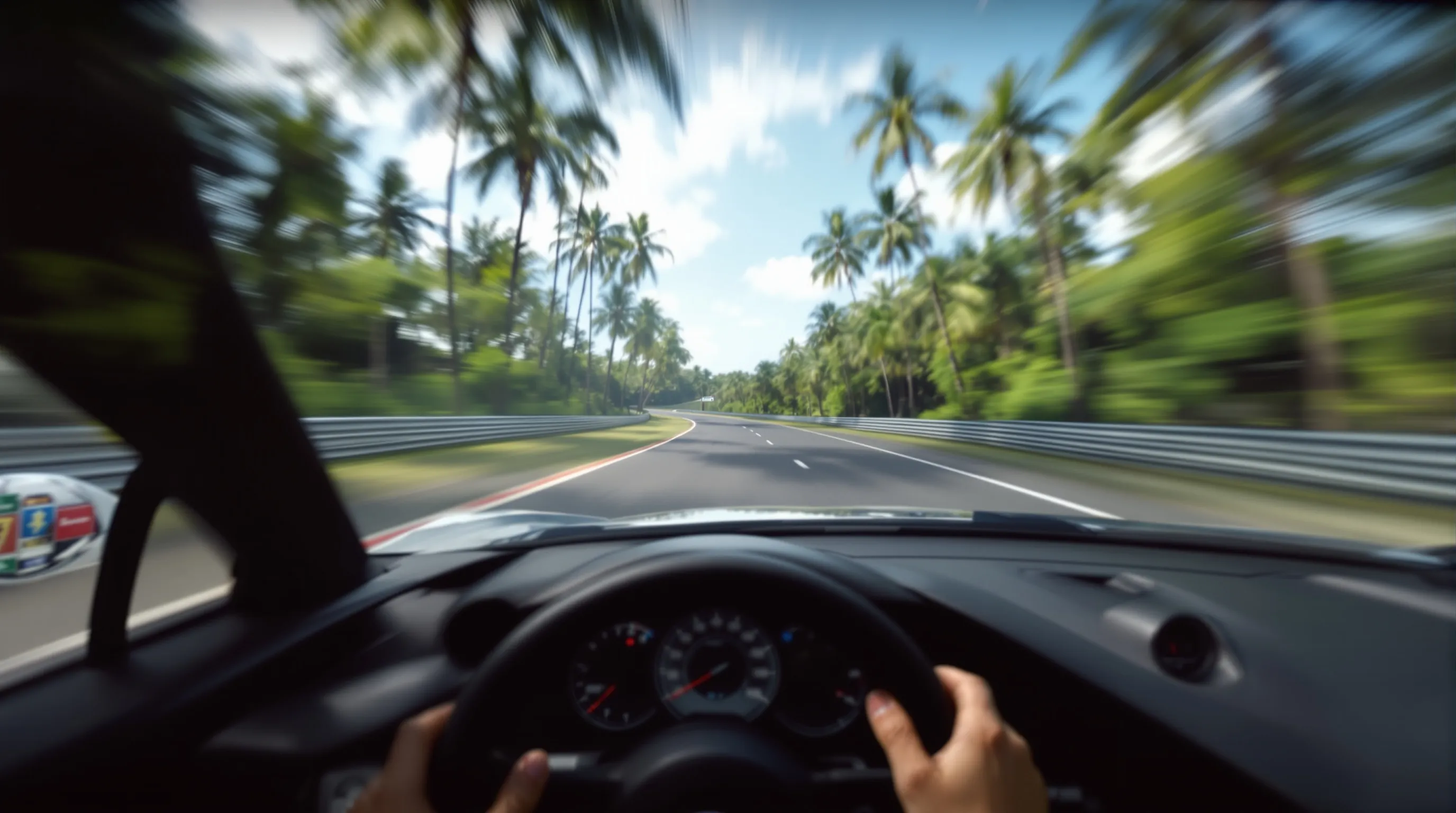 Passenger Ride at Mandalika circuit